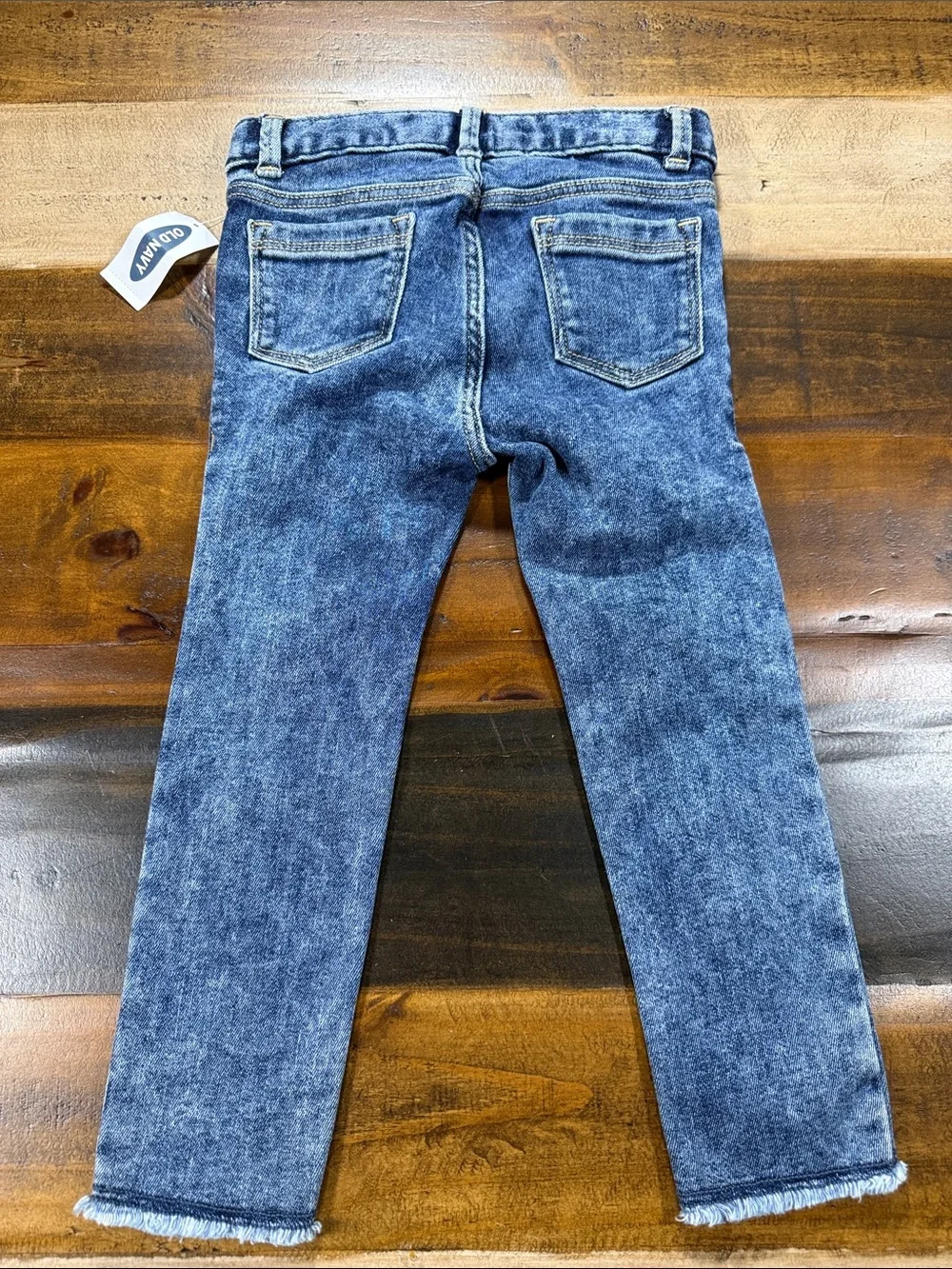 Old Navy Kids Blue Acid-Wash Denim Jeans New
